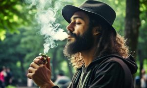 Olor a cannabis en parques dónde están los fumetas