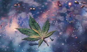 La luna y el cannabis